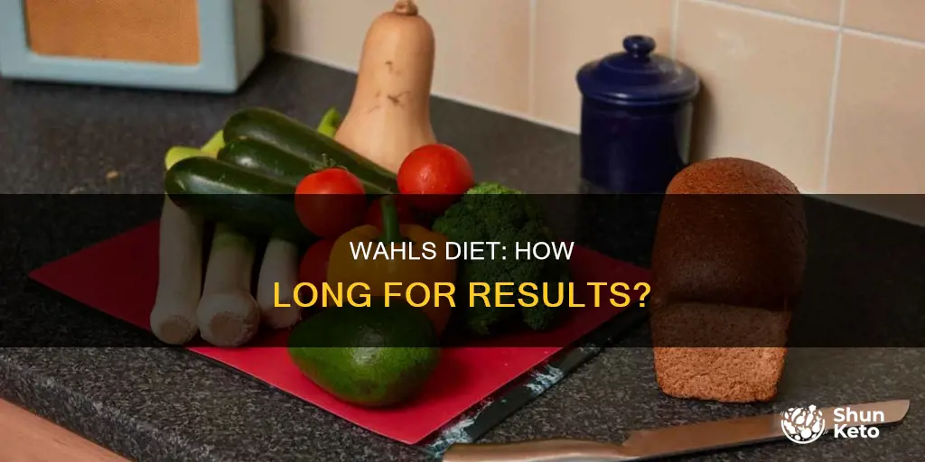 how long on wahls diet before you see changes