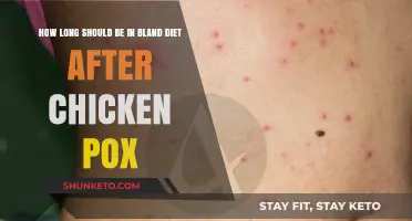 Bland Diet Duration Post-Chicken Pox: How Long?