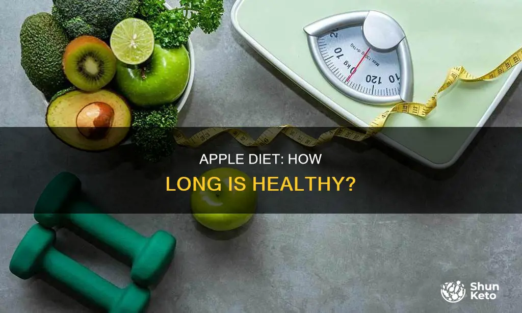 how long should i be on an apple diet