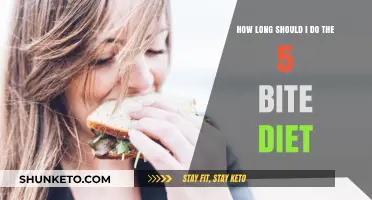 The 5-Bite Diet: How Long Should You Try It?