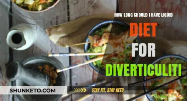 Liquid Diet for Diverticulitis: How Long is Enough?