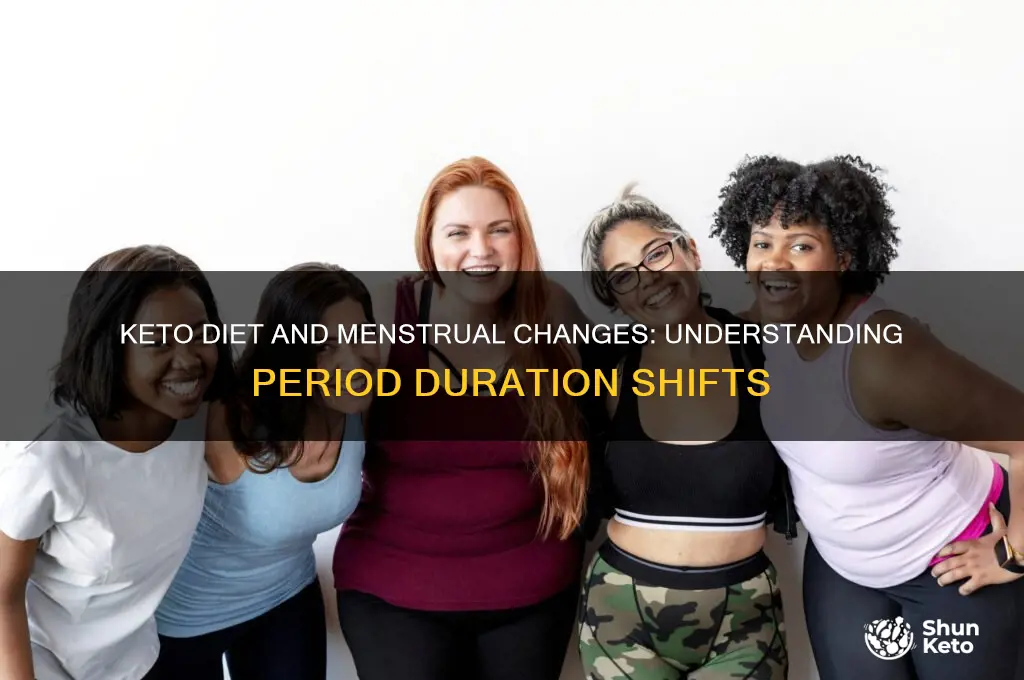 how long should periods be off when on keto diet