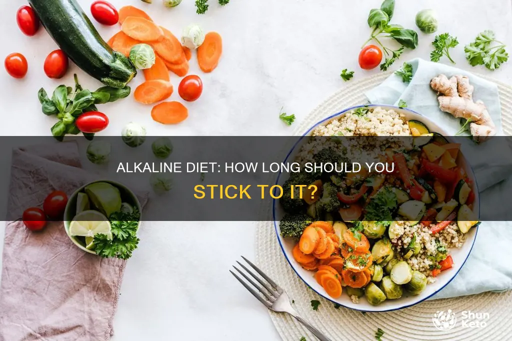 how long should you do a alkaline diet