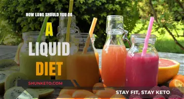 Liquid Diet Duration: How Long Is Too Long?