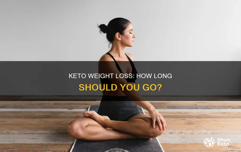 how long t9 do keto to lose weight