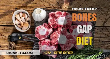 Boiling Beef Bones: Gap Diet Broth Preparation