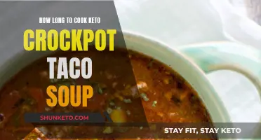 Keto Crockpot Taco Soup: Cooking Time and Tips