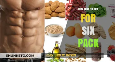 Unveiling a Six-Pack: How Long Should You Diet?