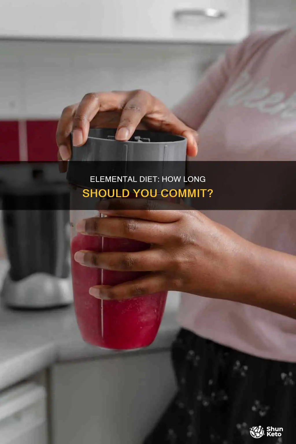how long to do elemental diet