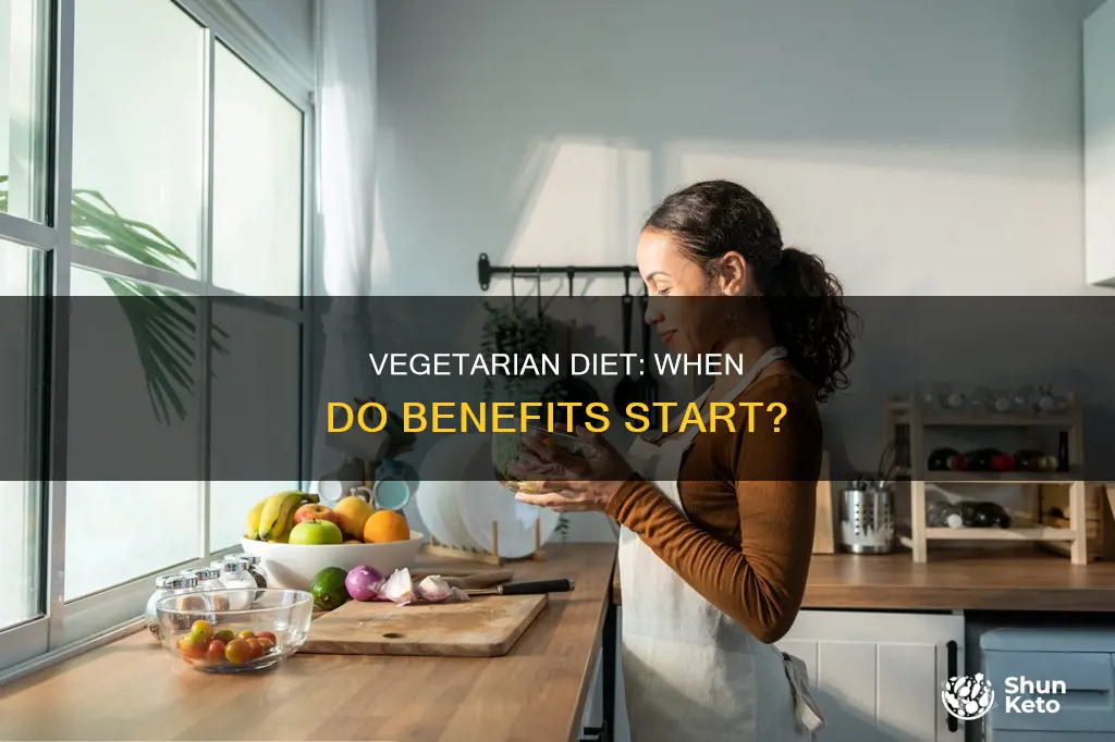 how long to feel effects of vegetarian diet
