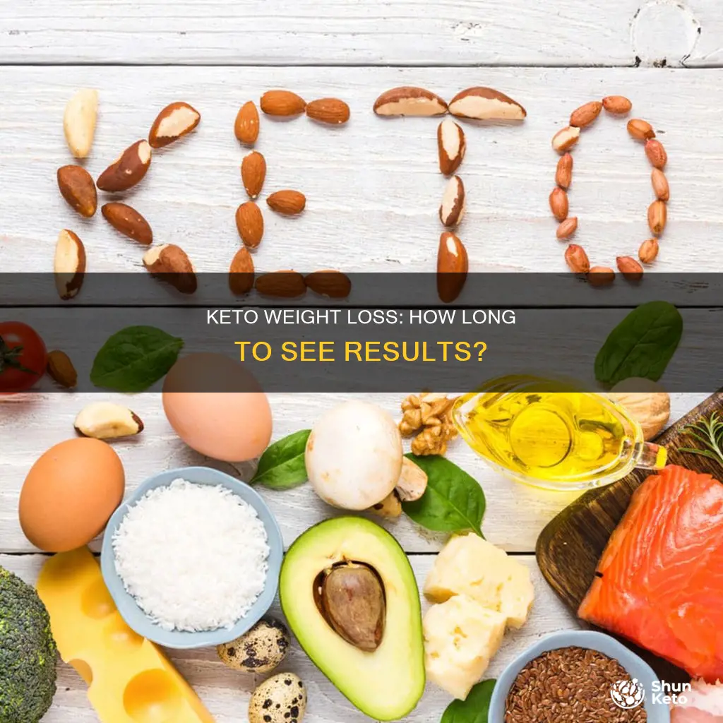 how long to goal weight on keto