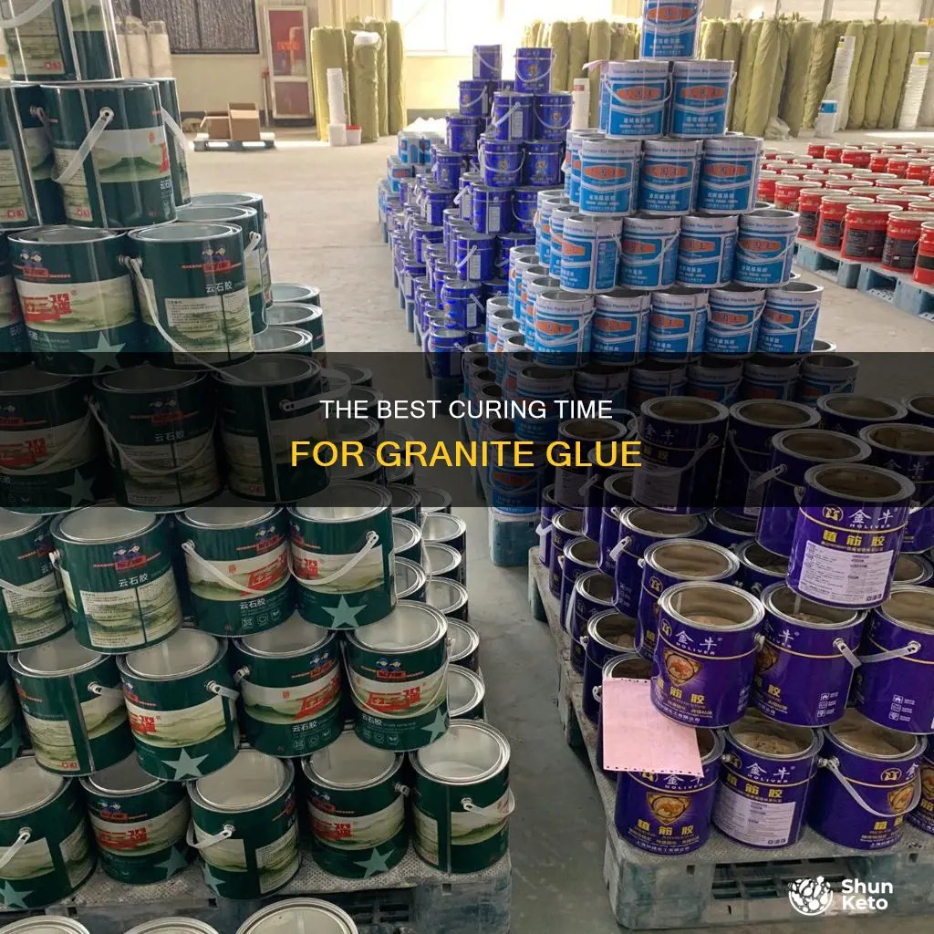 how long to ket the granite glue to cure