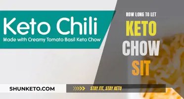 Keto Chow: How Long Should You Let It Sit?