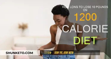 Calorie Counting: Losing 10 Pounds with a 1200 Calorie Diet