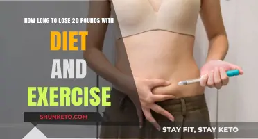 Smart Dieting and Exercise: 20 Pounds Loss Plan