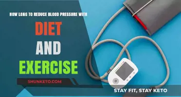 Healthy Diet and Exercise: Quick Way to Lower Blood Pressure