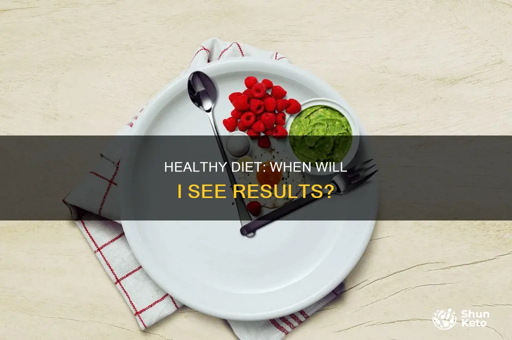 how long to see health benefits of new diet