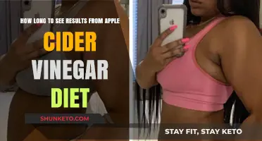 Apple Cider Vinegar Diet: When to Expect Results?