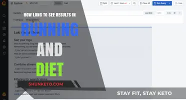 Running and Diet: How Soon Can You See Results?