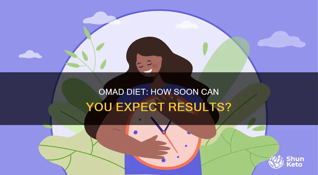 how long to see results on omad diet