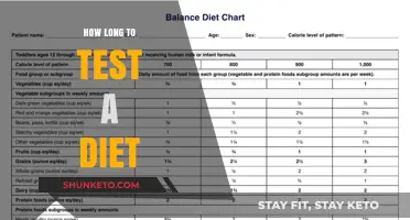 Testing Diet Plans: How Long is Long Enough?