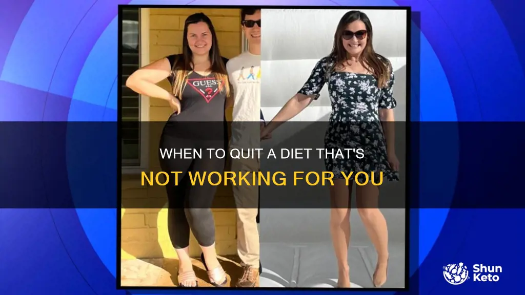 how long to try diet with no results until quitting