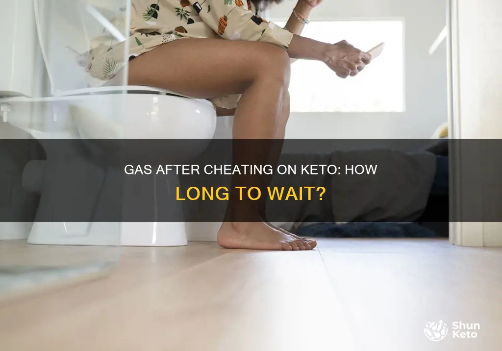 how long until gas passes keto eating carbs cheat