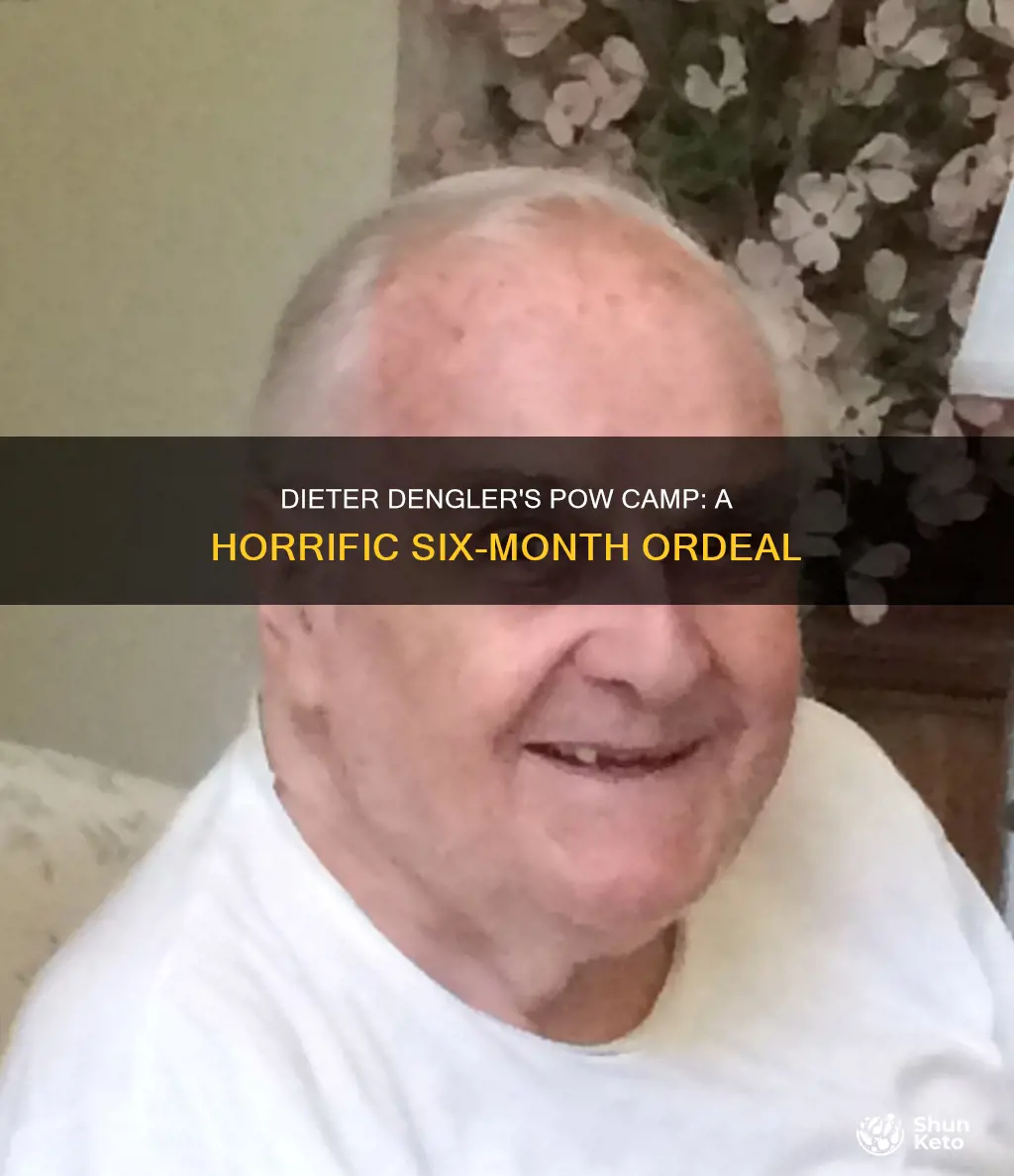 how long was dieter dengler in the pow camp