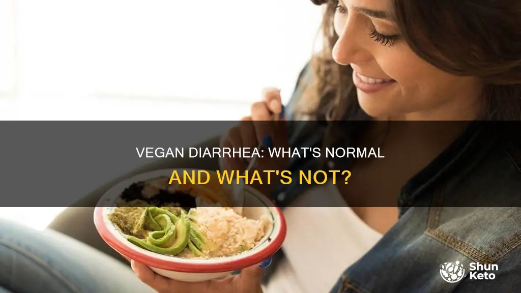 how long will my vegan diet cause diarrhea