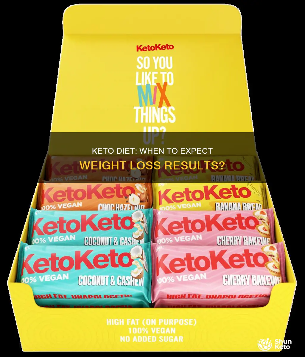 how long you start looosing weight on keto diet