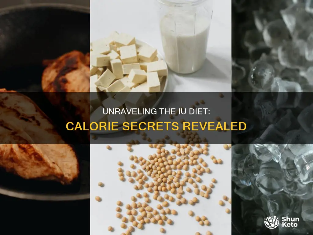 how mant calories in iu diet