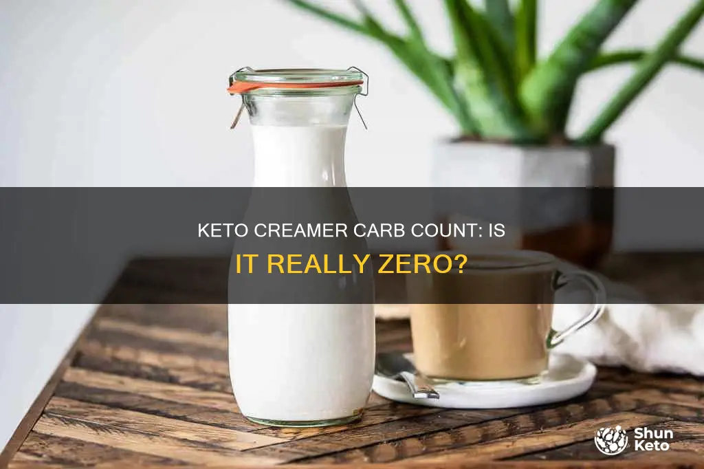 how mant carbs in keto bomb creamer