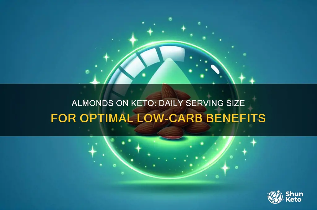 how many almonds a day can you eat on keto