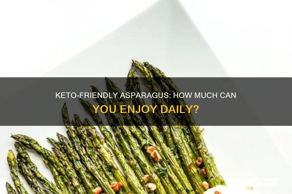 how many asparagus can i eat on keto