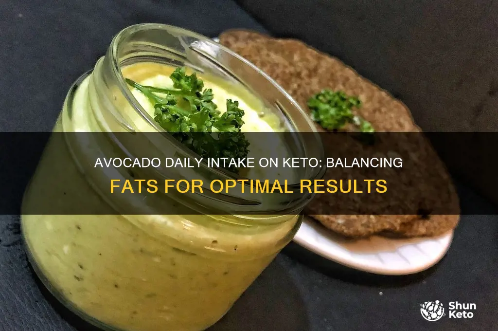 how many avocados a day can i eat on keto