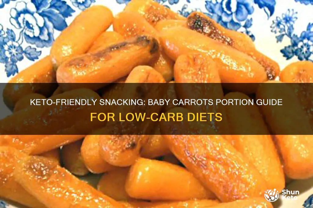 how many baby carrots can i eat on keto