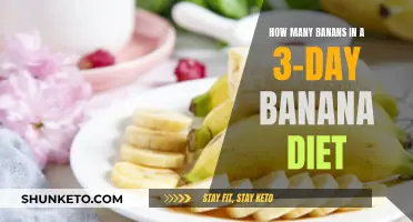 Banana Diet: How Many Bananas in 3 Days?
