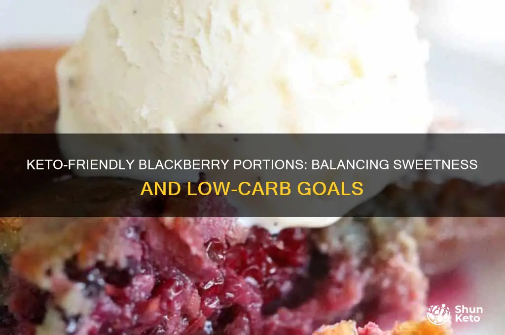 how many blackberries can i have on keto