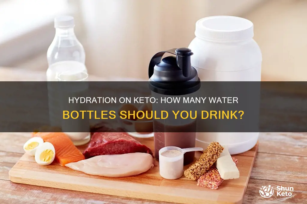 how many bottles of water on keto diet