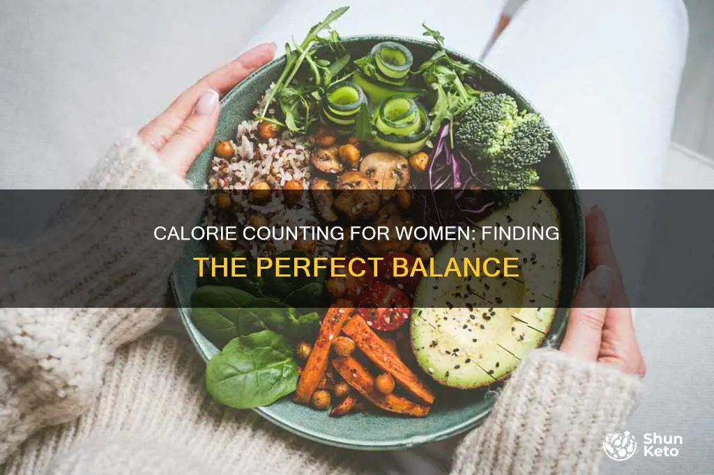 how many calories a day for a woman dieting