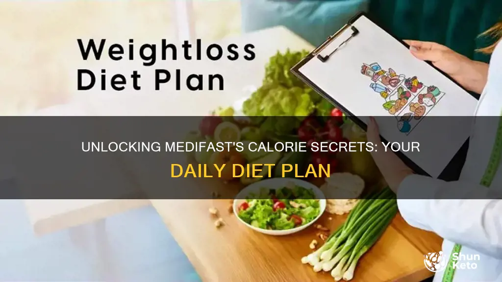 how many calories a day in medifast diet