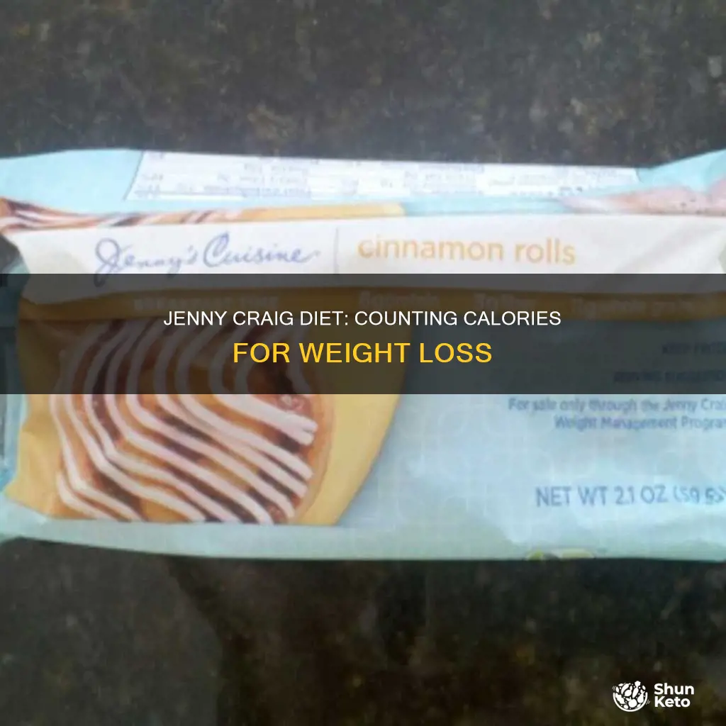 how many calories a day is jenny craig diet