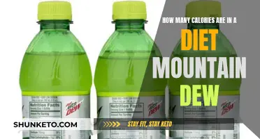 Calorie Count of Diet Mountain Dew: Is It Healthy?