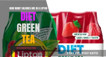 Unveiling Lipton Diet Green Tea's Calorie Count: A Healthy Choice?