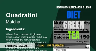 Lipton Diet Green Tea: Calorie Count and Health Benefits