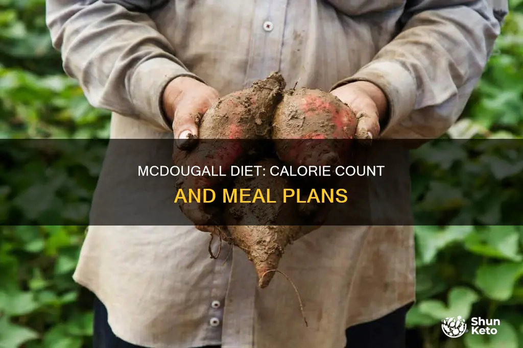 how many calories are in a mcdougall diet