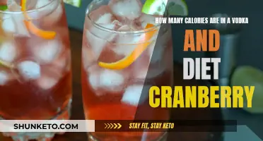 The Calorie Count: Vodka and Diet Cranberry Mix