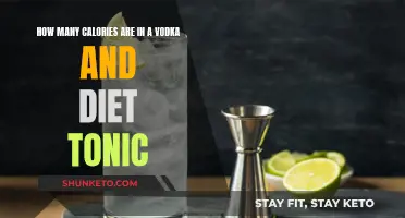 Uncover the Calorie Count: Vodka and Diet Tonic