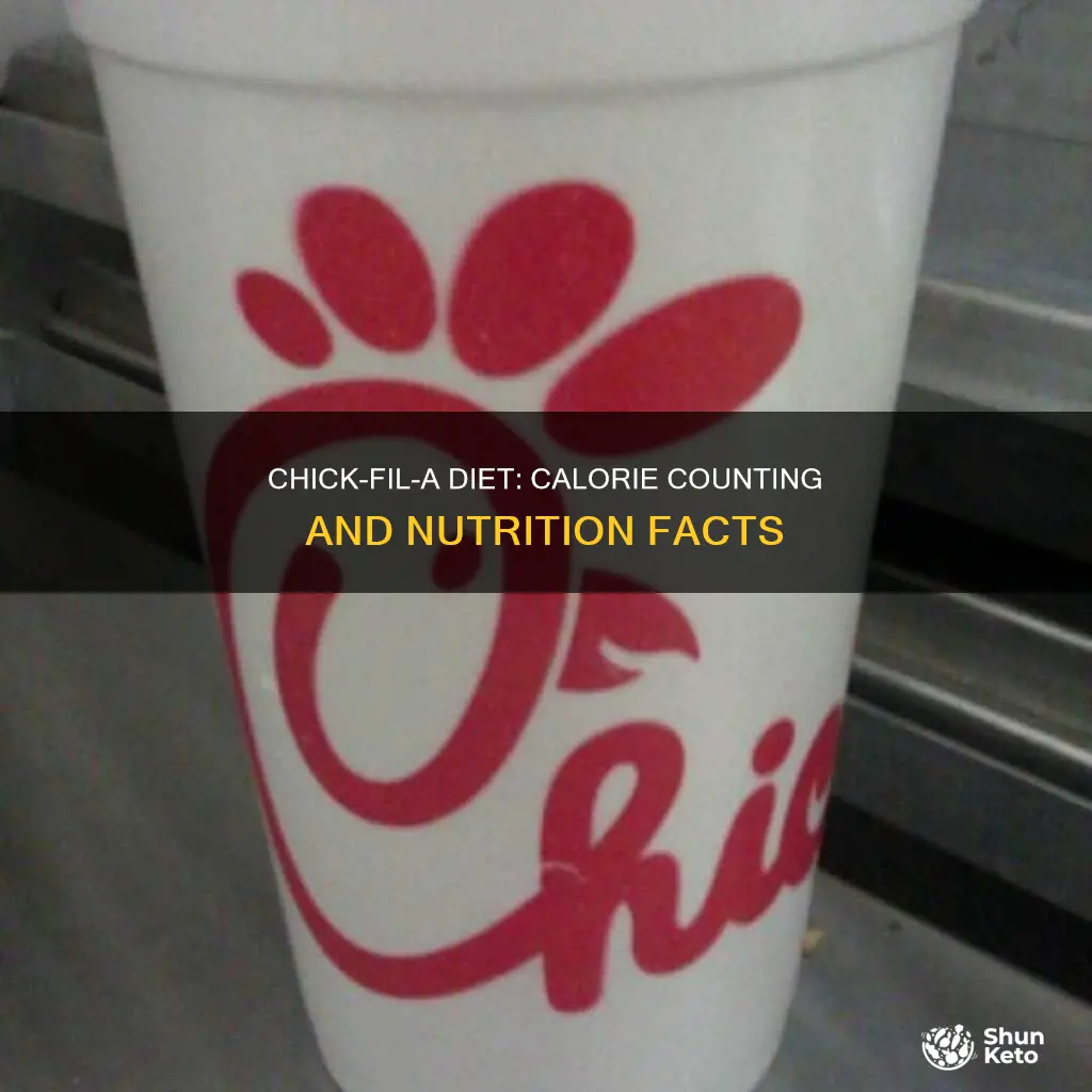 how many calories are in chickfila diet