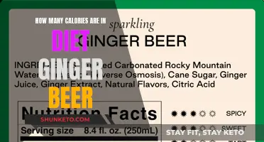 Calorie Count in Diet Ginger Beer: What's the Verdict?